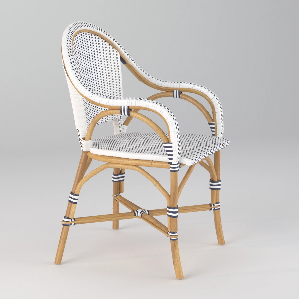 Riviera Dining Armchair 3D Model_04